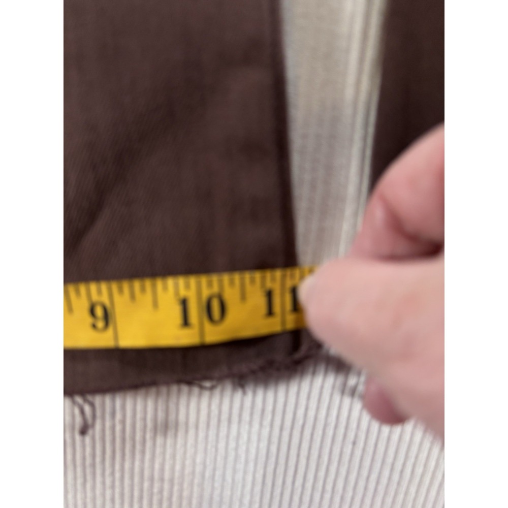 Judy Blue Women's Espresso Brown Raw Hem Flare Jeans Stretch Denim Size 13/31 - Picture 13 of 16